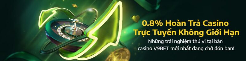 cuocso.com - Hoàn trả cho người chơi casino online 0.8%